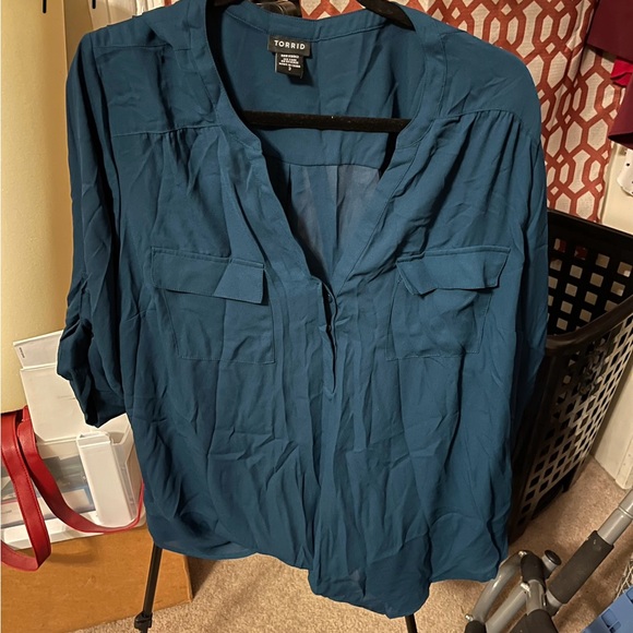 7 Torrid Harper Dress Shirts - Picture 5 of 7